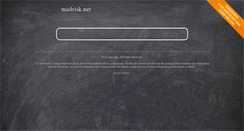 Desktop Screenshot of medrisk.net