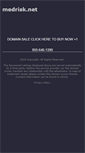 Mobile Screenshot of medrisk.net